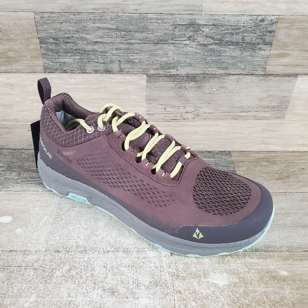 Vasque Breeze LT Low NTX Womens Hiking Shoes Sz 10 M Sparrow Pourpre Lace-Up